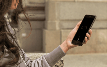 Kickcharge Girl with Phone