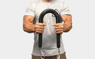 Python Power Twister Chest Bicep and Arm Spring Bar
