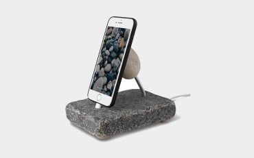 Rock Dock Natural Stone Charging Dock