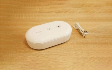 OMINA UVC UV Ozone Sterilizer Box with Fast Wireless Charger