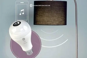 GE LED+ Speaker Light Bulb