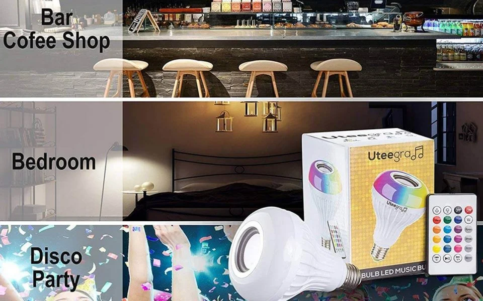 ICOCO Bluetooth Smart Speaker Light