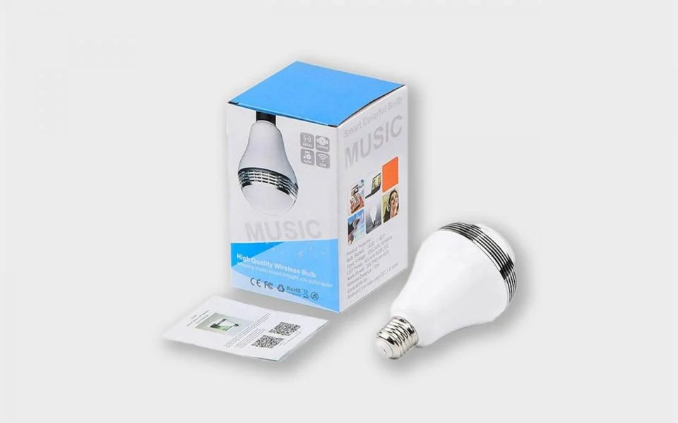 QiLi Smart Bulb with Bluetooth Speaker