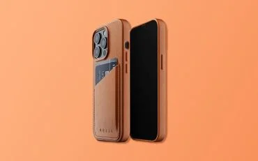 Mujjo Full Leather Wallet Case for iPhone Tan Mujjo Full Leather Wallet Case for iPhone Tan