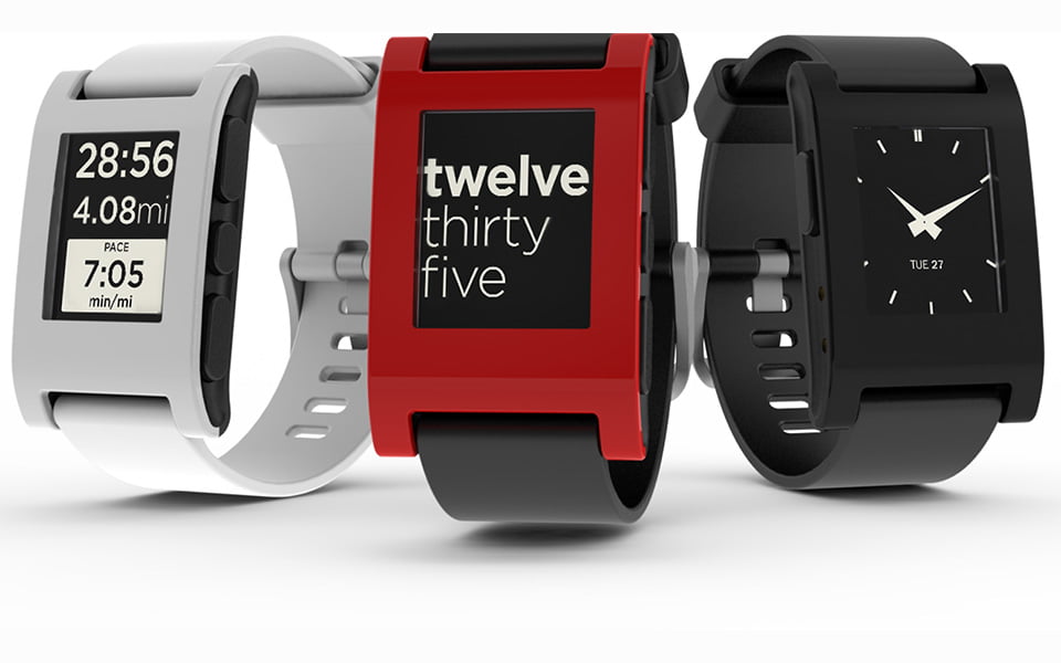 Pebble E-Paper Watch for iPhone and Android