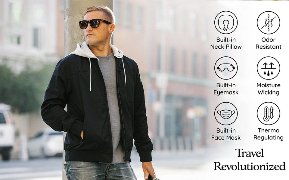 TRAVEL JACKETS with 15 Features by BAUBAX