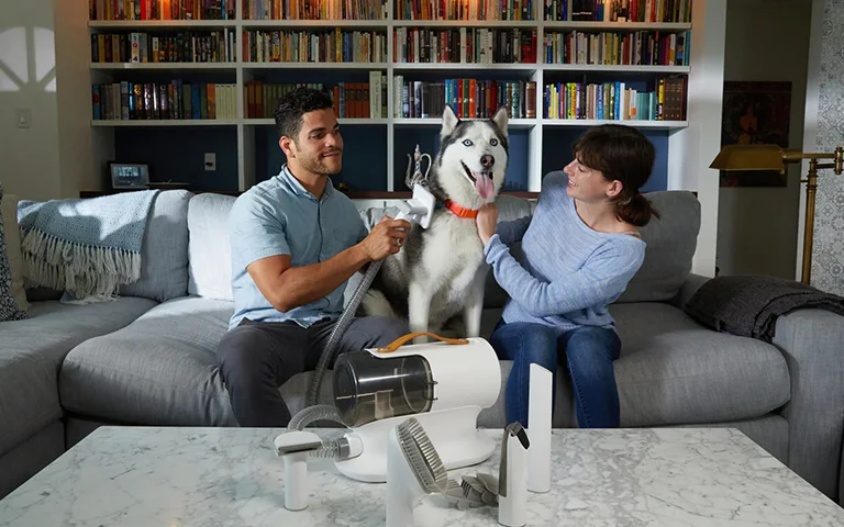 AIRROBO PG100 Dog Vacuum Groomer