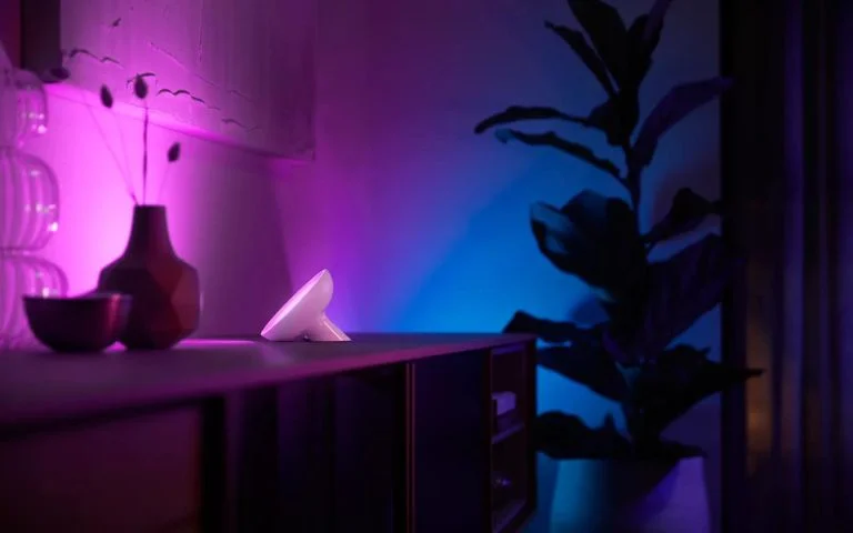 Immersive lighting for energizing mornings or relaxing evenings