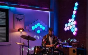 Linkind EP6 Smart Hexagon Panels Music Space