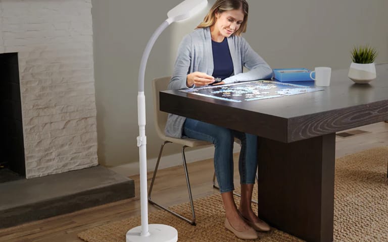 HappyLight Duo - 2-in-1 Light Therapy & Task Floor Lamp