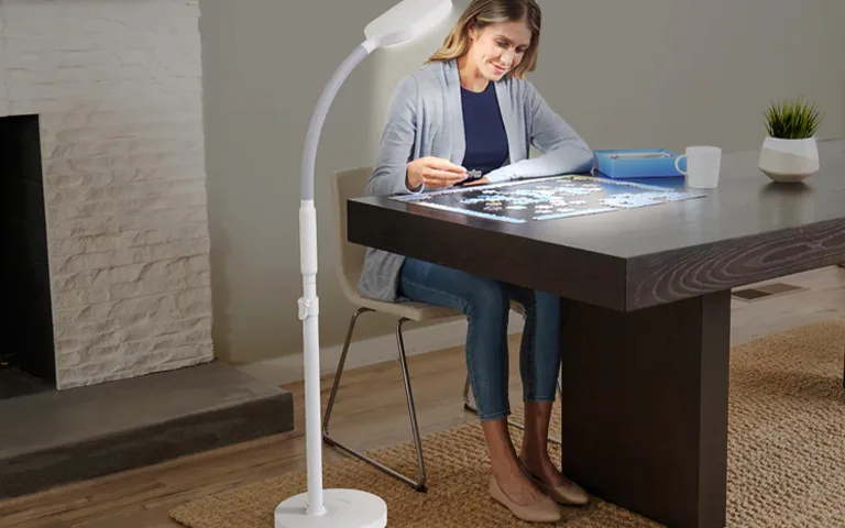 HappyLight Duo - 2-in-1 Light Therapy & Task Floor Lamp